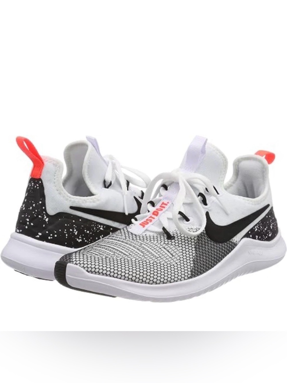 Nike Womens Free TR 8 942888 White Black Cross Training Shoes Sneakers Size 9.5